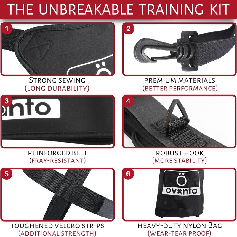 OVANTO Volleyball Training Equipment Aid – Solo Volleyball Equipment in 4 Styles to Serve, Spike, Set and Pass Like a Pro - Adjustable Volleyball Practice Equipment Gift for Beginners & Experts - Image 5